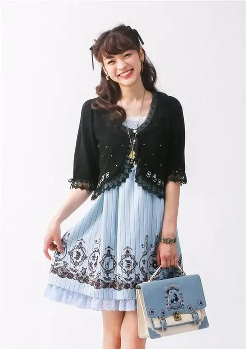 Women Schoolbag Girl Alice Bag in Wonderland School Schoolbag Bag Women Shoulder Bag Sac a Dos Mochila Bolsos