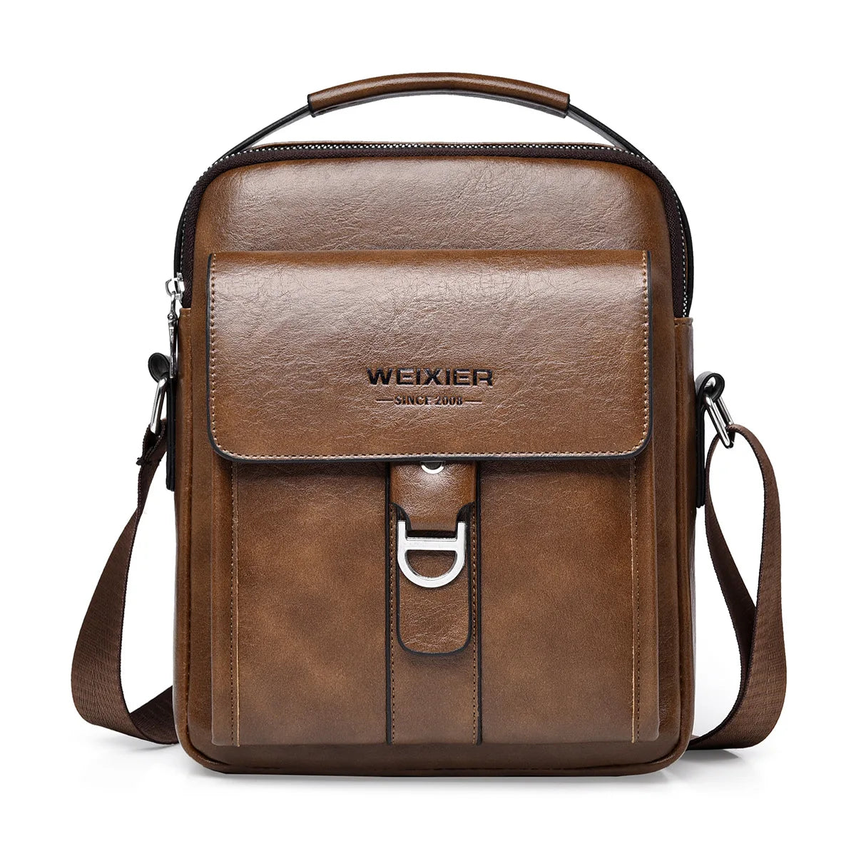 Bolsos Para Hombre New Men'S Shoulder Bag Large Capacity PU Men'S Messenger Bag Waterproof Travel Storage Bag Hot Sale