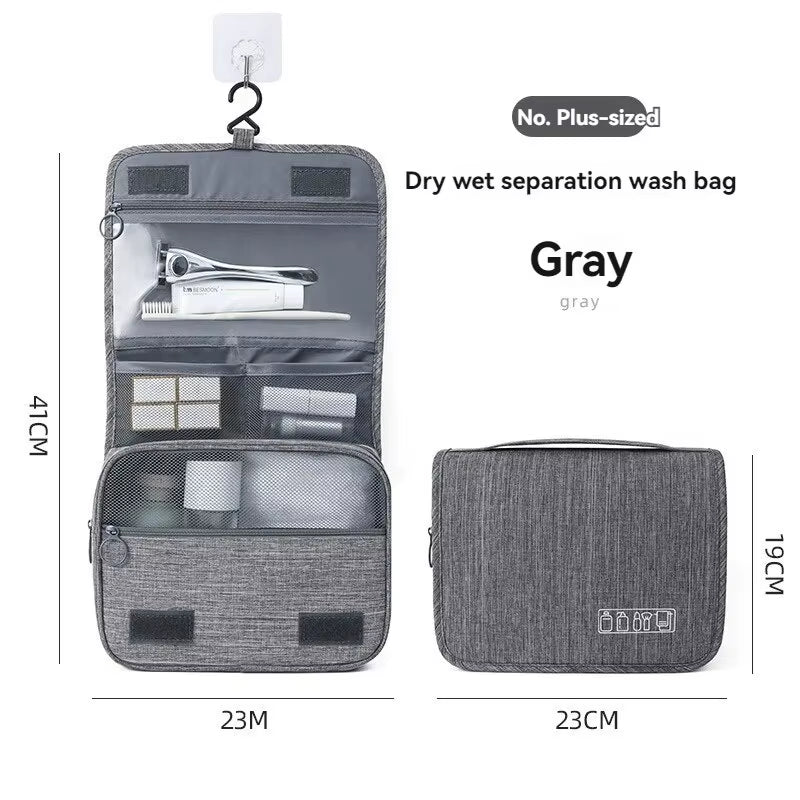 Foldable Toiletry Bag Organizer Hanging Storage Bag Bathroom Makeup Bag Case Cosmetic Bag Travel Bag for Travel Business