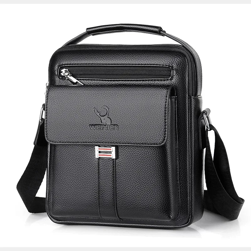 Bolsos Para Hombre New Men'S Shoulder Bag Large Capacity PU Men'S Messenger Bag Waterproof Travel Storage Bag Hot Sale