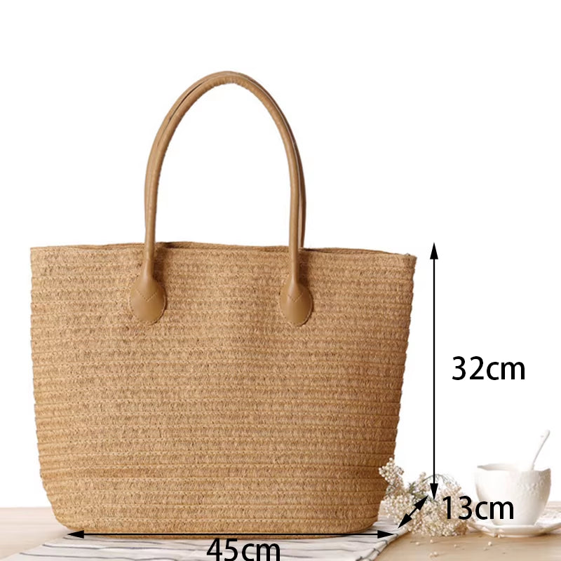 Straw Bags for Women New Summer Rattan Bag Handmade Woven Beach Bag Bohemia Bali Handbag Bolsos Mimbre