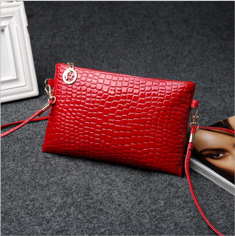 Fashion Solid Women'S Clutch Bag Leather Women Envelope Bag Clutch Evening Bag Female Clutches Handbag Bolsos Bolsas