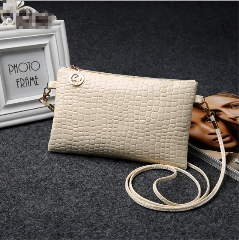 Fashion Solid Women'S Clutch Bag Leather Women Envelope Bag Clutch Evening Bag Female Clutches Handbag Bolsos Bolsas