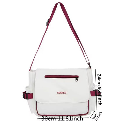 Women'S Bag Korean Style Female Messenger Bags College Large Capacity Versatile Shoulder Bag Student School Bags Bolsos Sac