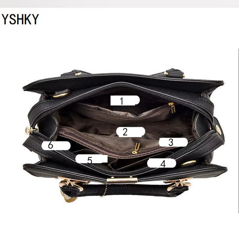 Women Bag Brand Handbag Bag for Women Shoulder Bag Bolsos Female Dazzle Color Large Square Bag