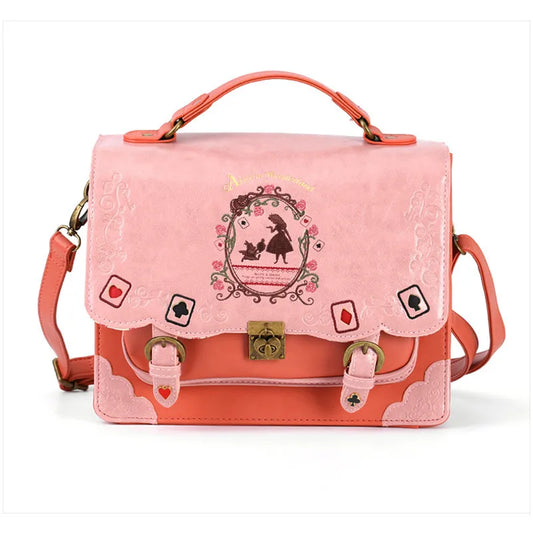 Women Schoolbag Girl Alice Bag in Wonderland School Schoolbag Bag Women Shoulder Bag Sac a Dos Mochila Bolsos