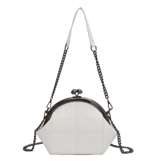 Fashion Chain Design Ladies Shoulder Bag High Quality PU Leather Women Messenger Bags Solid Color Designer Women'S Wallet Bolsos