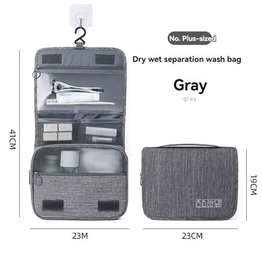 Foldable Toiletry Bag Organizer Hanging Storage Bag Bathroom Makeup Bag Case Cosmetic Bag Travel Bag for Travel Business