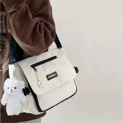 Women'S Bag Korean Style Female Messenger Bags College Large Capacity Versatile Shoulder Bag Student School Bags Bolsos Sac