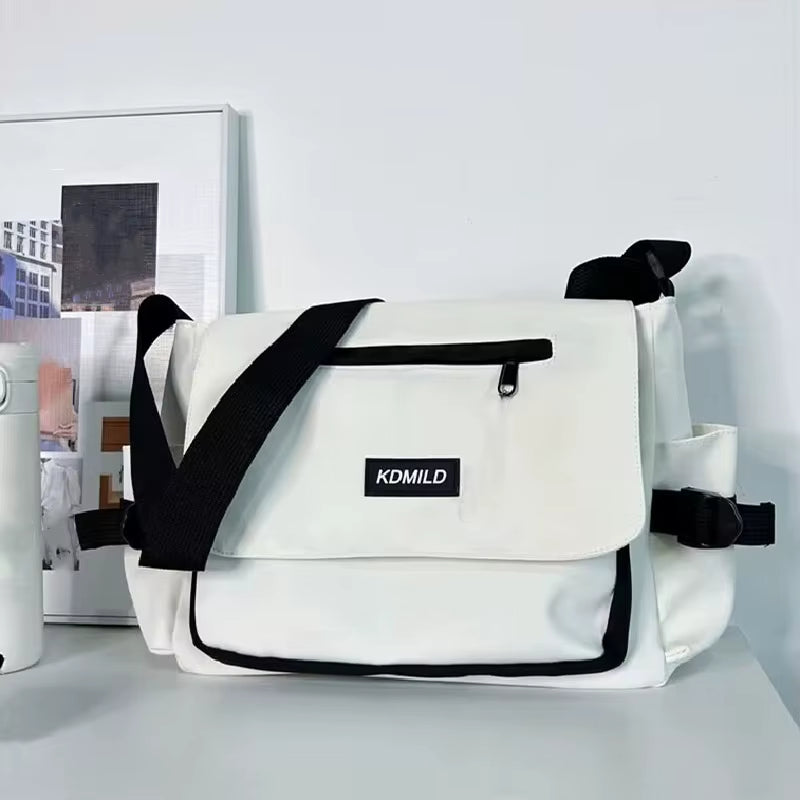 Women'S Bag Korean Style Female Messenger Bags College Large Capacity Versatile Shoulder Bag Student School Bags Bolsos Sac