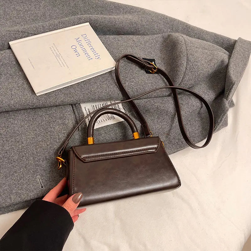 Envelope Bag Single-Shoulder Bag Women'S Handbag Large Capacity Women'S Bag Box Bag High-End Retro Bag