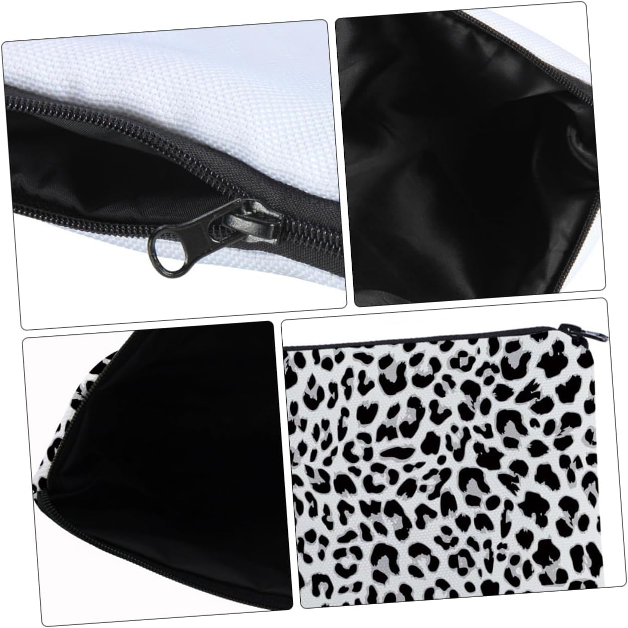 1Pc Leopard Print Cosmetic Bag for Women Portable Storage Pouch for Travel Toiletries and Accessories Durable Multi-Function for Girls for Business Gym and Camping