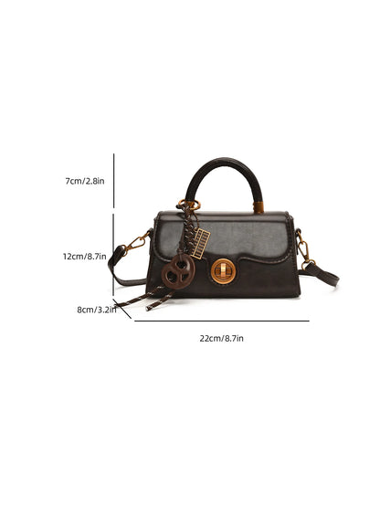 Envelope Bag Single-Shoulder Bag Women'S Handbag Large Capacity Women'S Bag Box Bag High-End Retro Bag