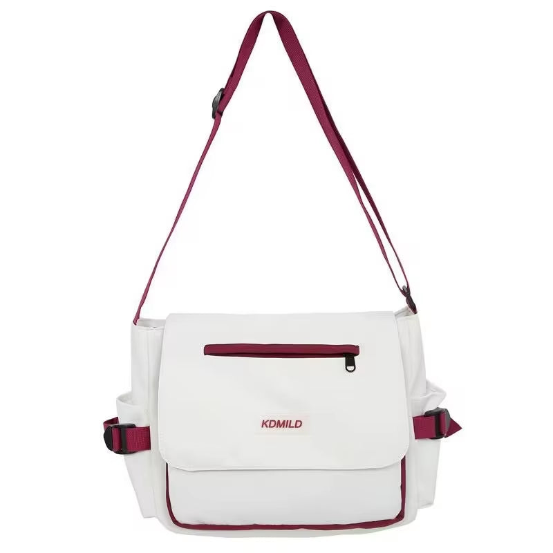 Women'S Bag Korean Style Female Messenger Bags College Large Capacity Versatile Shoulder Bag Student School Bags Bolsos Sac