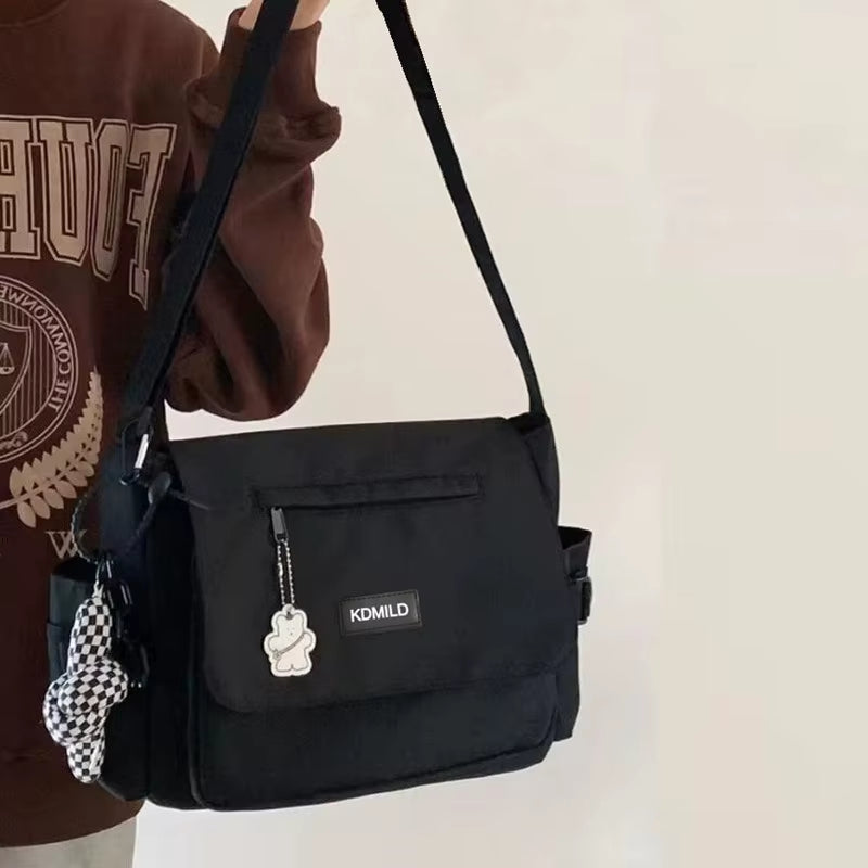 Women'S Bag Korean Style Female Messenger Bags College Large Capacity Versatile Shoulder Bag Student School Bags Bolsos Sac