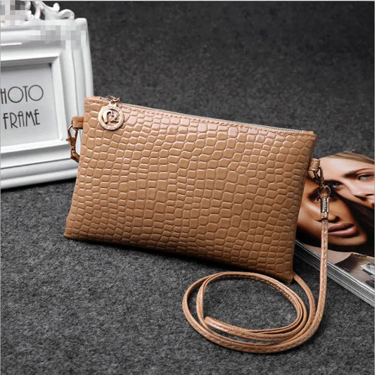 Fashion Solid Women'S Clutch Bag Leather Women Envelope Bag Clutch Evening Bag Female Clutches Handbag Bolsos Bolsas
