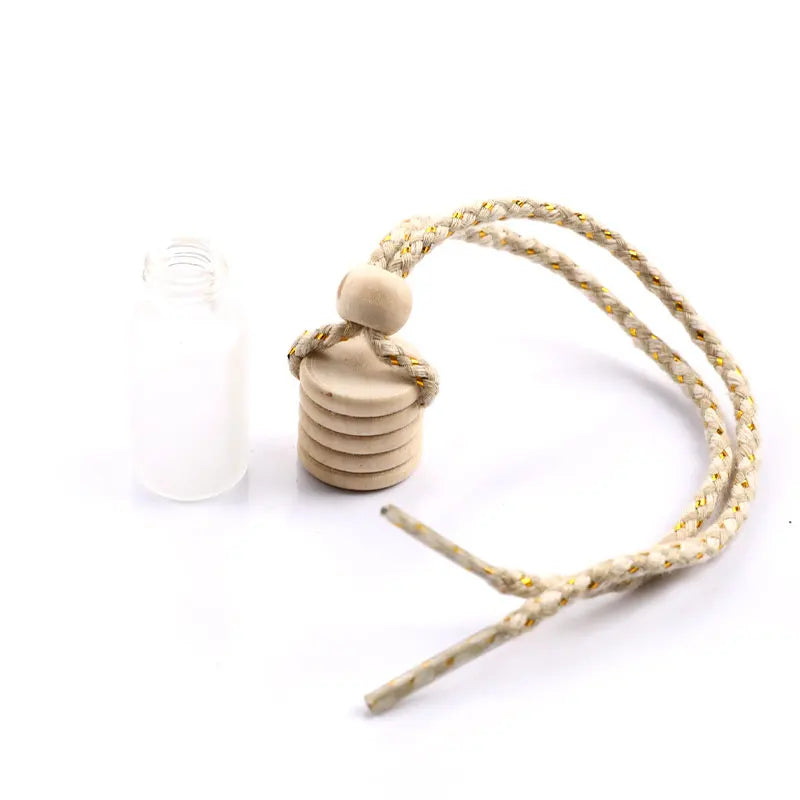 10Pcs/Lot 5Ml Car Perfume Bottle for Essential Oils Air Freshener Auto Ornament Car-Styling Perfume Pendant Hot Car Accessories